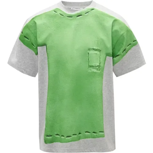 Clay Cotton T-shirt , male, Sizes: L - JW Anderson - Modalova