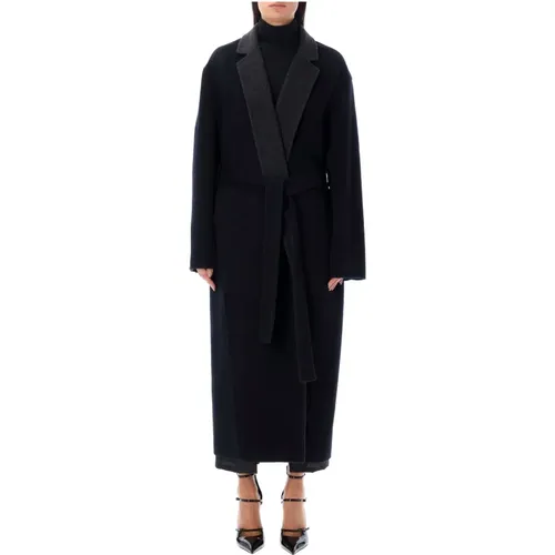 Midnight Double Face Coat , female, Sizes: S - Givenchy - Modalova