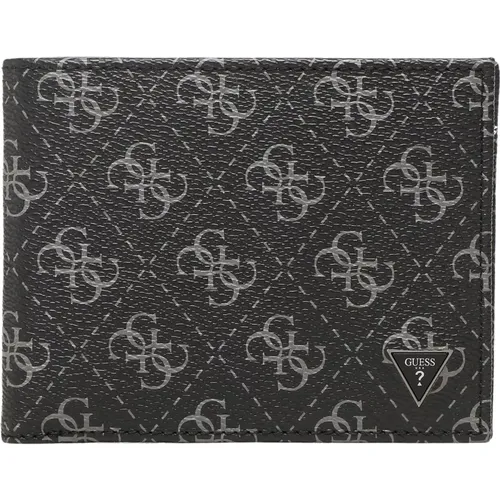 Stylish Billfold Leather Wallet in , male, Sizes: ONE SIZE - Guess - Modalova