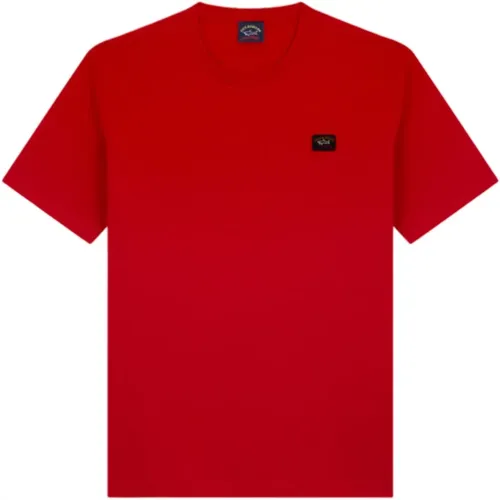 T-Shirt e Polo C0P1002 577 , male, Sizes: 3XL, M, 2XL, L - PAUL & SHARK - Modalova