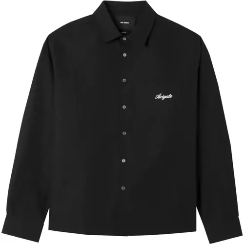 Casual Schwarze Overshirt Jacke , Herren, Größe: S - Axel Arigato - Modalova