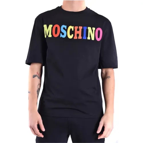 Multicolor Stylish T-Shirt Upgrade Ss22 , male, Sizes: L - Moschino - Modalova