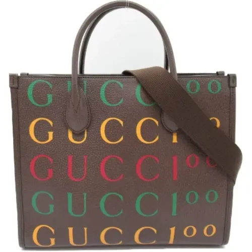 Pre-owned Canvas gucci-bags , female, Sizes: ONE SIZE - Gucci Vintage - Modalova