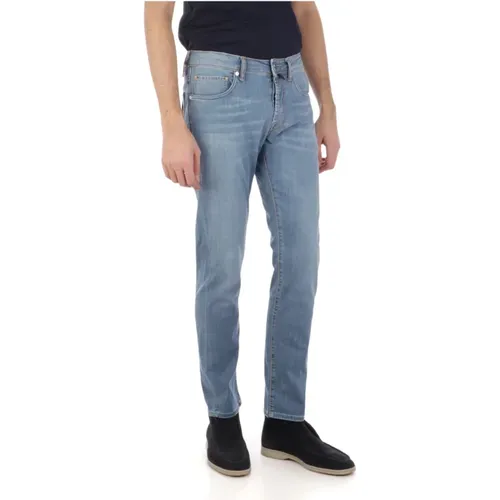 W3 Denim Jeans , male, Sizes: W33, W30, W34, W36, W32 - Incotex - Modalova