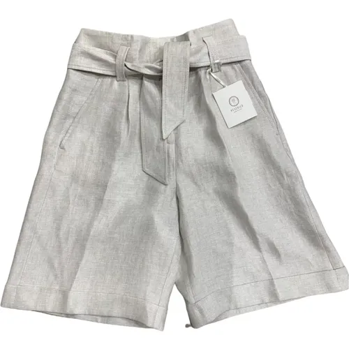 Bermuda shorts , female, Sizes: XS - PESERICO - Modalova