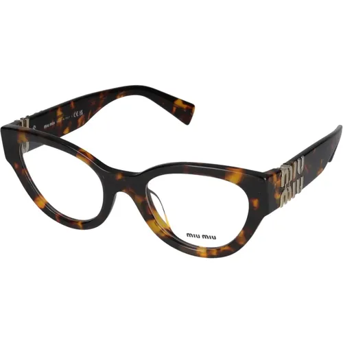 Stylische Brille 01VV,Stylische Brille - Miu Miu - Modalova