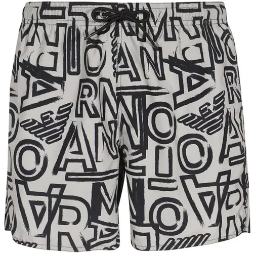 Boxer Beachwear Collection , male, Sizes: L - Emporio Armani - Modalova