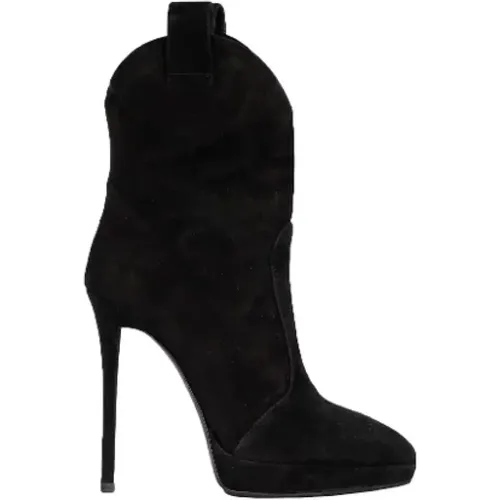 Pre-owned Suede boots , female, Sizes: 5 UK - Giuseppe Zanotti Pre-owned - Modalova