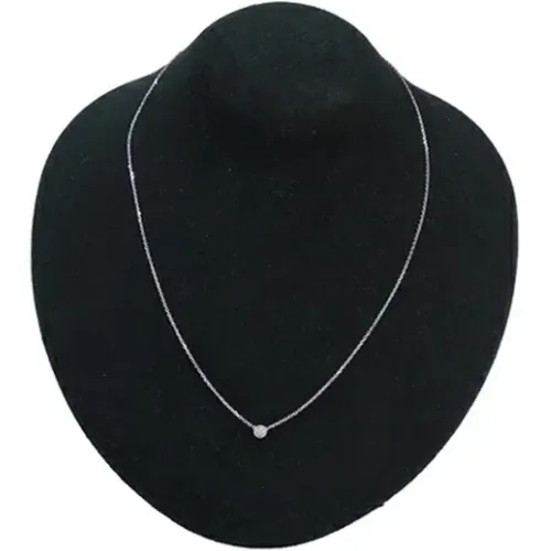 Pre-owned White Gold necklaces , female, Sizes: ONE SIZE - Cartier Vintage - Modalova