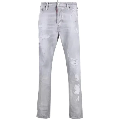 Slim-fit Jeans , Herren, Größe: M - Dsquared2 - Modalova