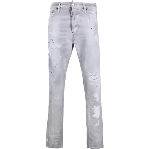 Slim-fit Jeans , male, Sizes: S, XL, M, L, 2XL - Dsquared2 - Modalova