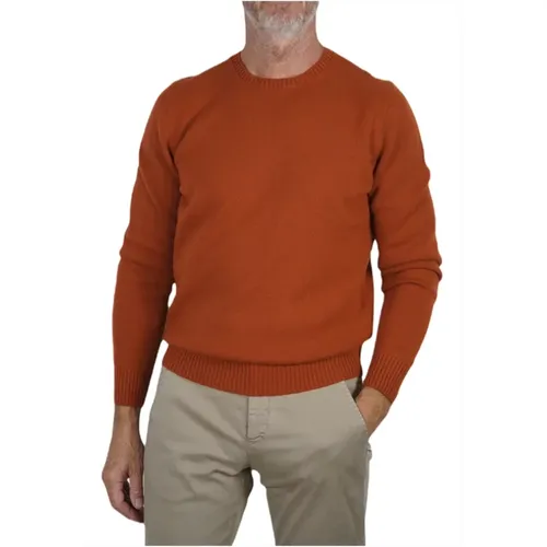 Cashmere Crew Neck Sweater , male, Sizes: L - Gran Sasso - Modalova