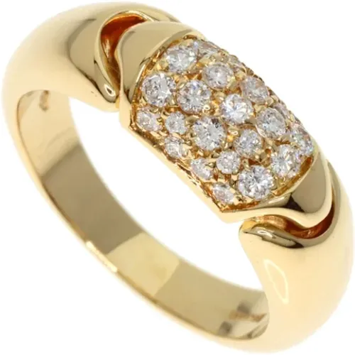 Pre-owned Gold rings , female, Sizes: ONE SIZE - Bvlgari Vintage - Modalova