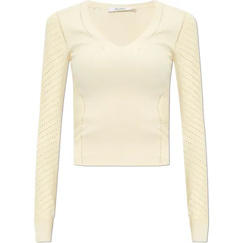 Perforierte Top Nadar , Damen, Größe: S - Max Mara - Modalova