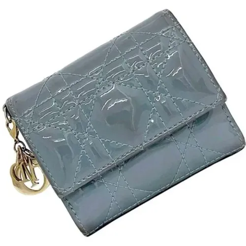 Pre-owned Leather wallets , female, Sizes: ONE SIZE - Dior Vintage - Modalova