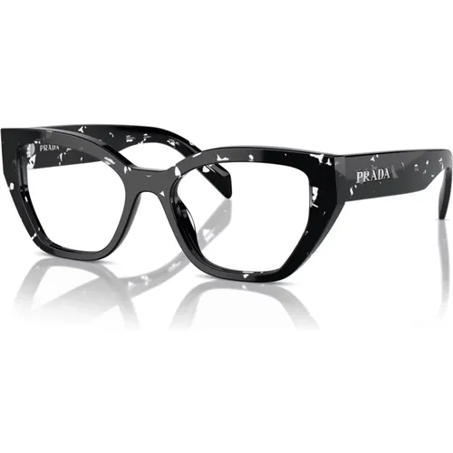 Crystal Tortoise Eyewear Frames , unisex, Sizes: 53 MM - Prada - Modalova