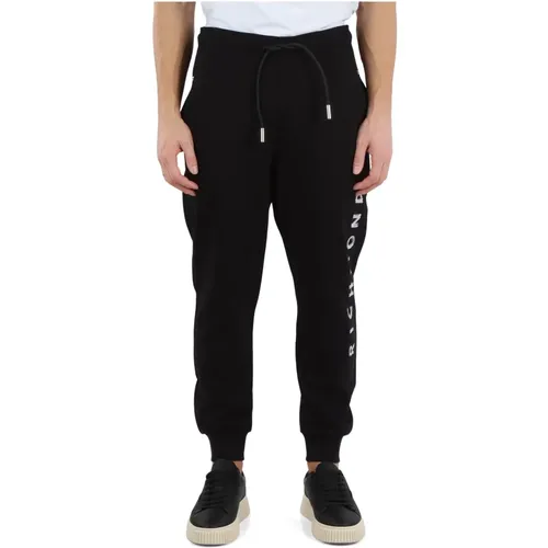 Regular Fit Cotton Sweatpants , male, Sizes: L, M, XL - Richmond - Modalova