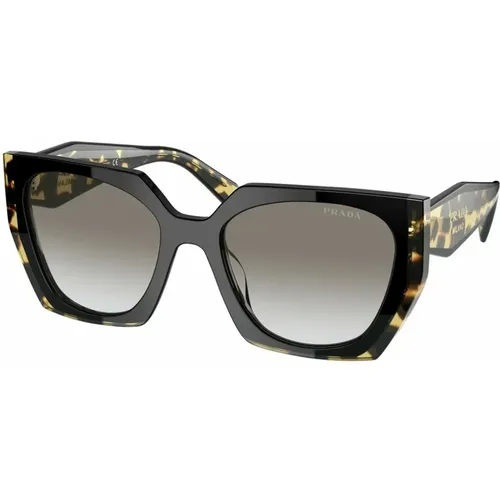 Schwarze quadratische Sonnenbrille für Frauen - Prada - Modalova