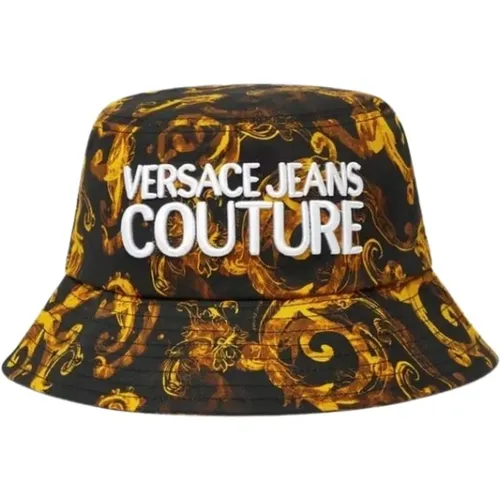 Watercolor Bucket Hat , unisex, Sizes: M, S - Versace Jeans Couture - Modalova
