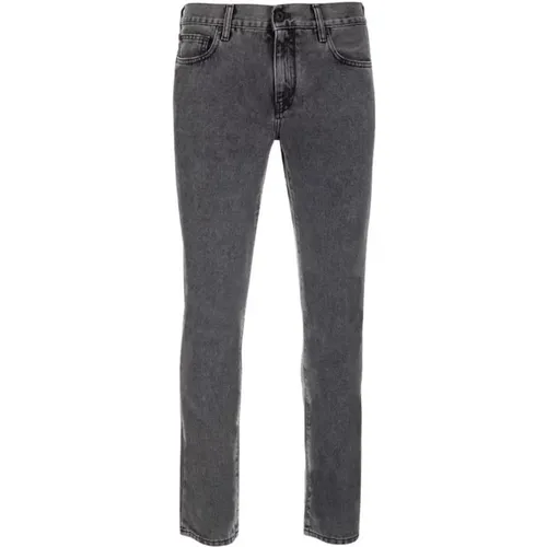 Off-White Denim Jeans , male, Sizes: W31 - Off White - Modalova