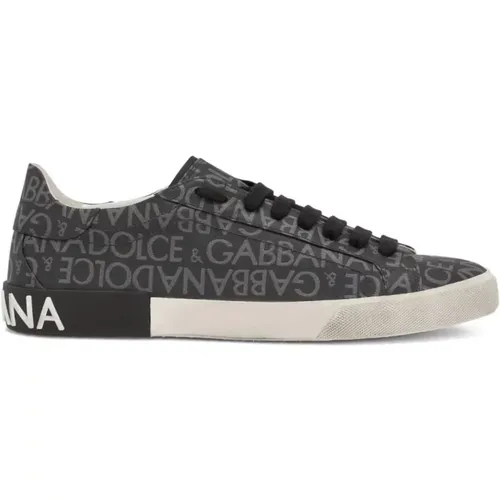 Mode Sneakers , Herren, Größe: 43 1/2 EU - Dolce & Gabbana - Modalova