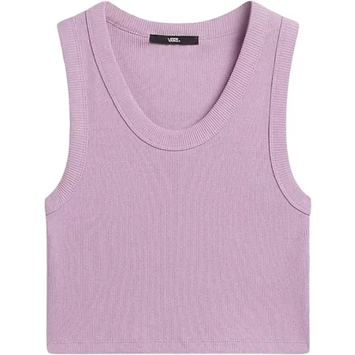 Rib Tank Top , Damen, Größe: S - Vans - Modalova