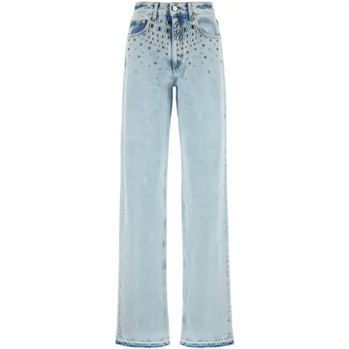 Stylische Jeans für Männer und Frauen,Klassische Denim Jeans - Alessandra Rich - Modalova