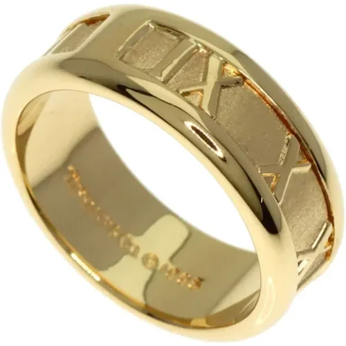 Pre-owned Gold rings , female, Sizes: ONE SIZE - Tiffany & Co. Pre-owned - Modalova