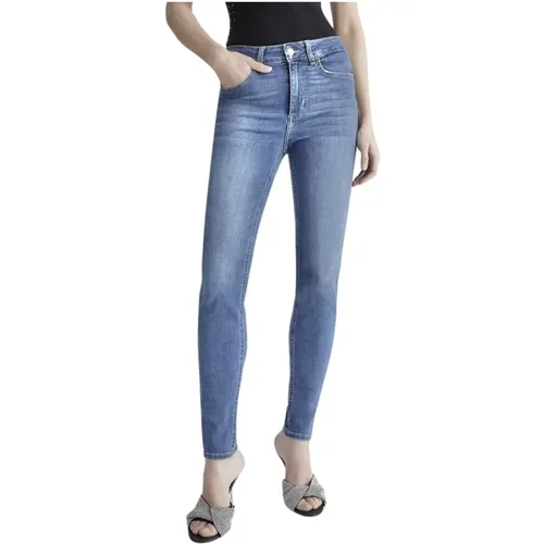 Light Gemstone Skinny Jeans , female, Sizes: W27, W26, W33, W25, W29, W32 - Liu Jo - Modalova