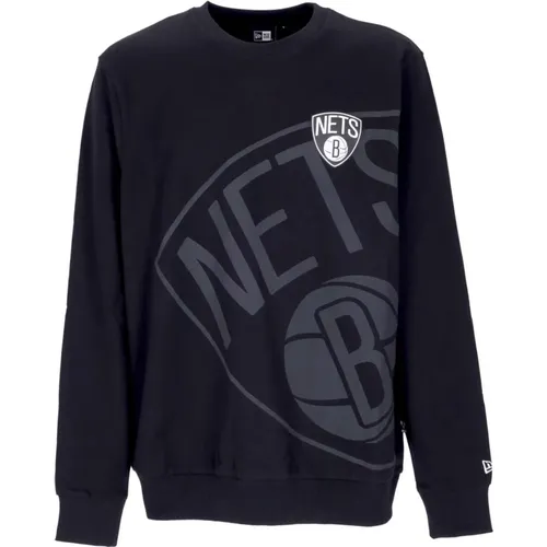 Brooklyn Nets Crewneck Sweatshirt Schwarz - new era - Modalova