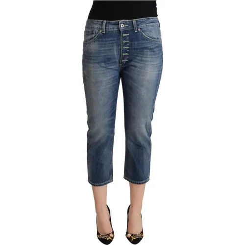 Cropped Jeans , Damen, Größe: XS - Dondup - Modalova