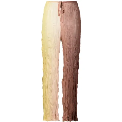 Semi-Couture Trousers , female, Sizes: XS, S - Erika Cavallini - Modalova