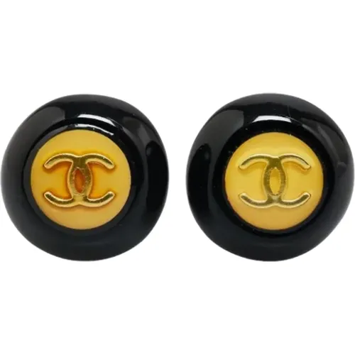 Pre-owned Plastic earrings , female, Sizes: ONE SIZE - Chanel Vintage - Modalova