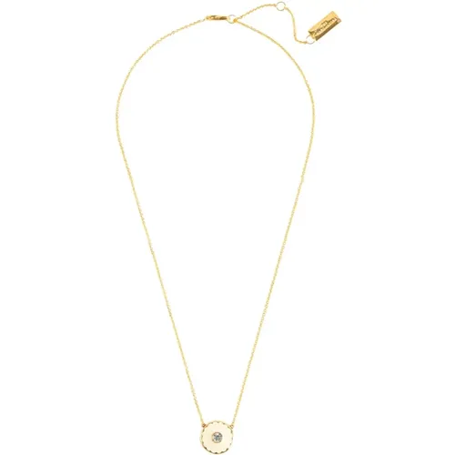 Reversible Pendant Necklace with Zircon Set , female, Sizes: ONE SIZE - Marc Jacobs - Modalova