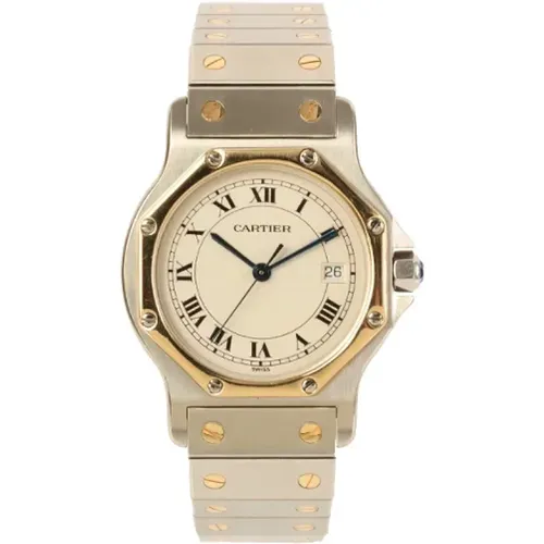 Pre-owned Metal watches , female, Sizes: ONE SIZE - Cartier Vintage - Modalova