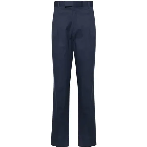 Trousers with Concealed Closure , male, Sizes: L, M - Z Zegna - Modalova