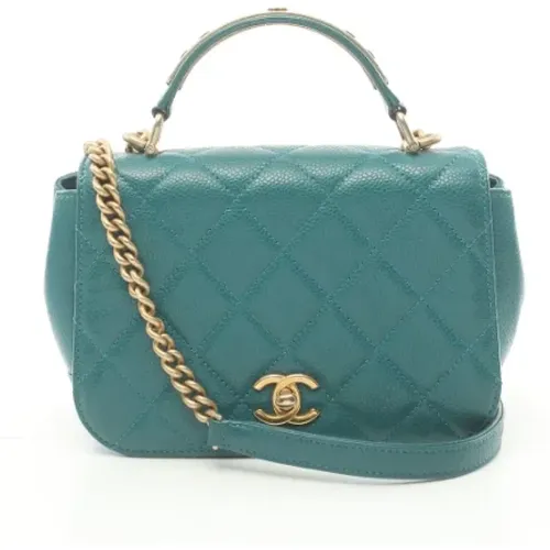 Pre-owned Canvas handbags , female, Sizes: ONE SIZE - Chanel Vintage - Modalova