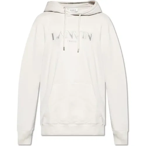 Hoodie mit Logo , Herren, Größe: XL - Lanvin - Modalova