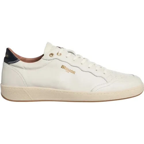 Plain Lace Closure Murray Sneakers , male, Sizes: 10 UK, 7 UK - Blauer - Modalova