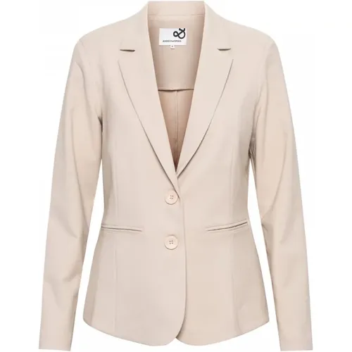 Twill Blazer with Paspel Pocket and 2-Button Closure , female, Sizes: XL, 2XL, L, S - &Co Woman - Modalova