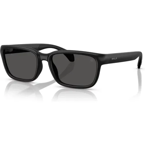 Grey Sunglasses Me8002 , unisex, Sizes: 55 MM - Moncler - Modalova