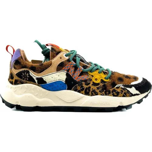 Yamano Sneakers Multicolour , female, Sizes: 5 UK, 7 UK, 4 UK, 6 UK, 8 UK, 3 UK - Flower Mountain - Modalova