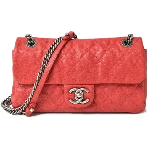 Pre-owned Leather chanel-bags , female, Sizes: ONE SIZE - Chanel Vintage - Modalova