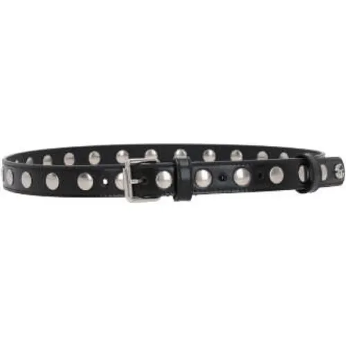 Leather Studded Belt , female, Sizes: 70 CM - Gucci - Modalova