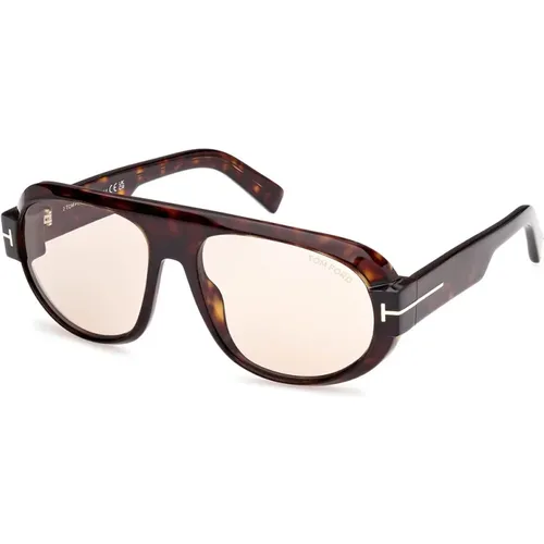 Acetat-Sonnenbrille für Männer - Tom Ford - Modalova