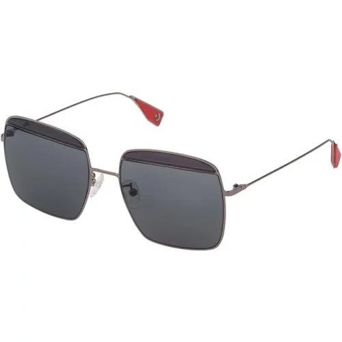 Silber Graue Sonnenbrille Sco148-509Y , Damen, Größe: 56 MM - Converse - Modalova