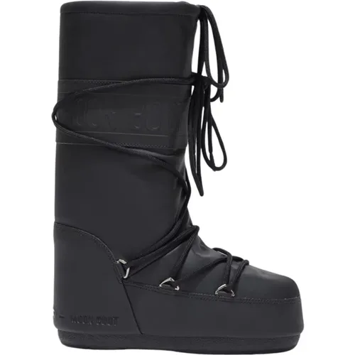 Gummistiefel mit Icon , Damen, Größe: 35 EU - moon boot - Modalova