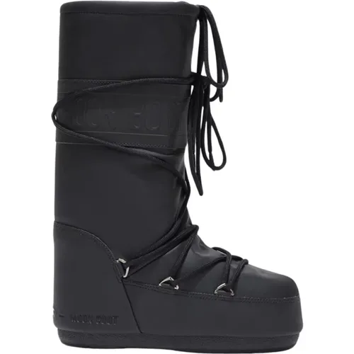 Rubber Icon Boots , female, Sizes: 9 UK - moon boot - Modalova