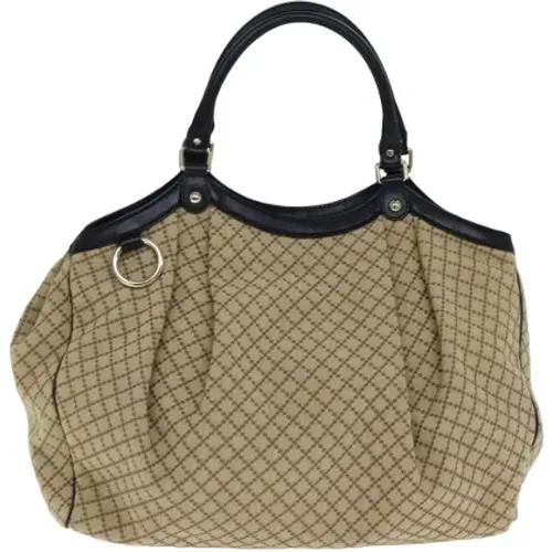 Pre-owned Canvas gucci-bags , female, Sizes: ONE SIZE - Gucci Vintage - Modalova