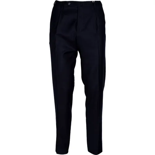 Slim Fit Wool Pants Made in Italy , male, Sizes: M - L.b.m. 1911 - Modalova